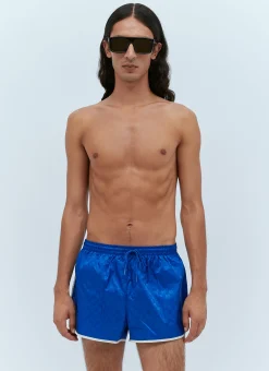Gg Jacquard Swim Shorts
