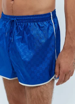 Gg Jacquard Swim Shorts