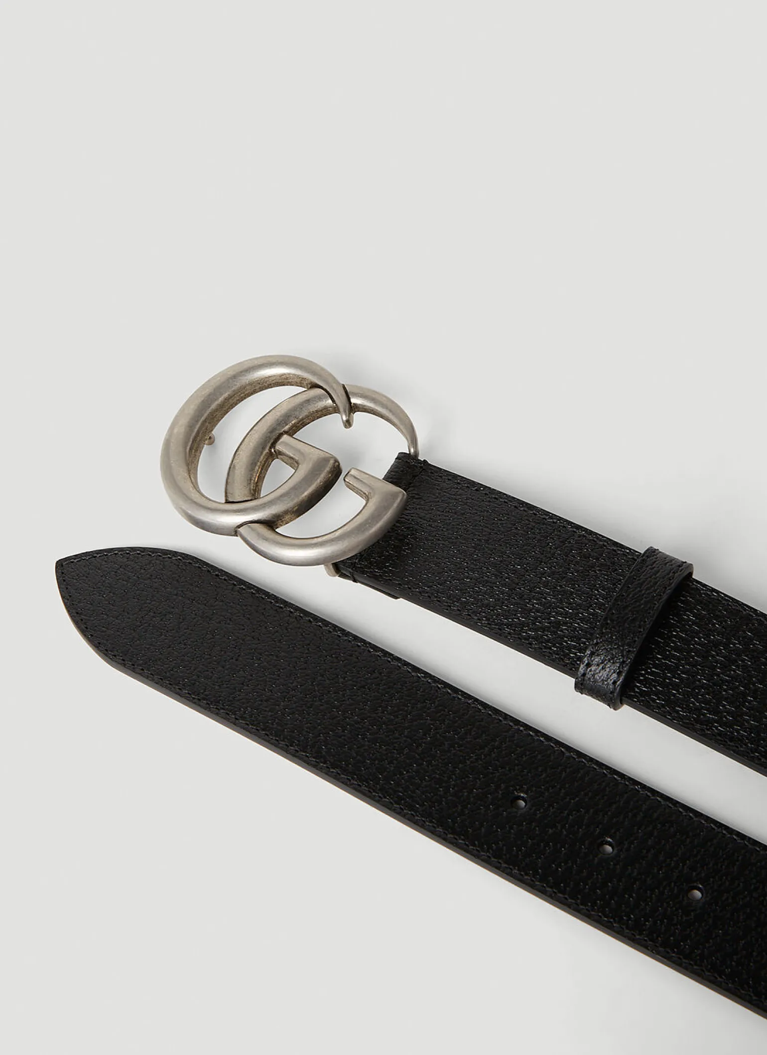 Gg Logo Plaque Belt