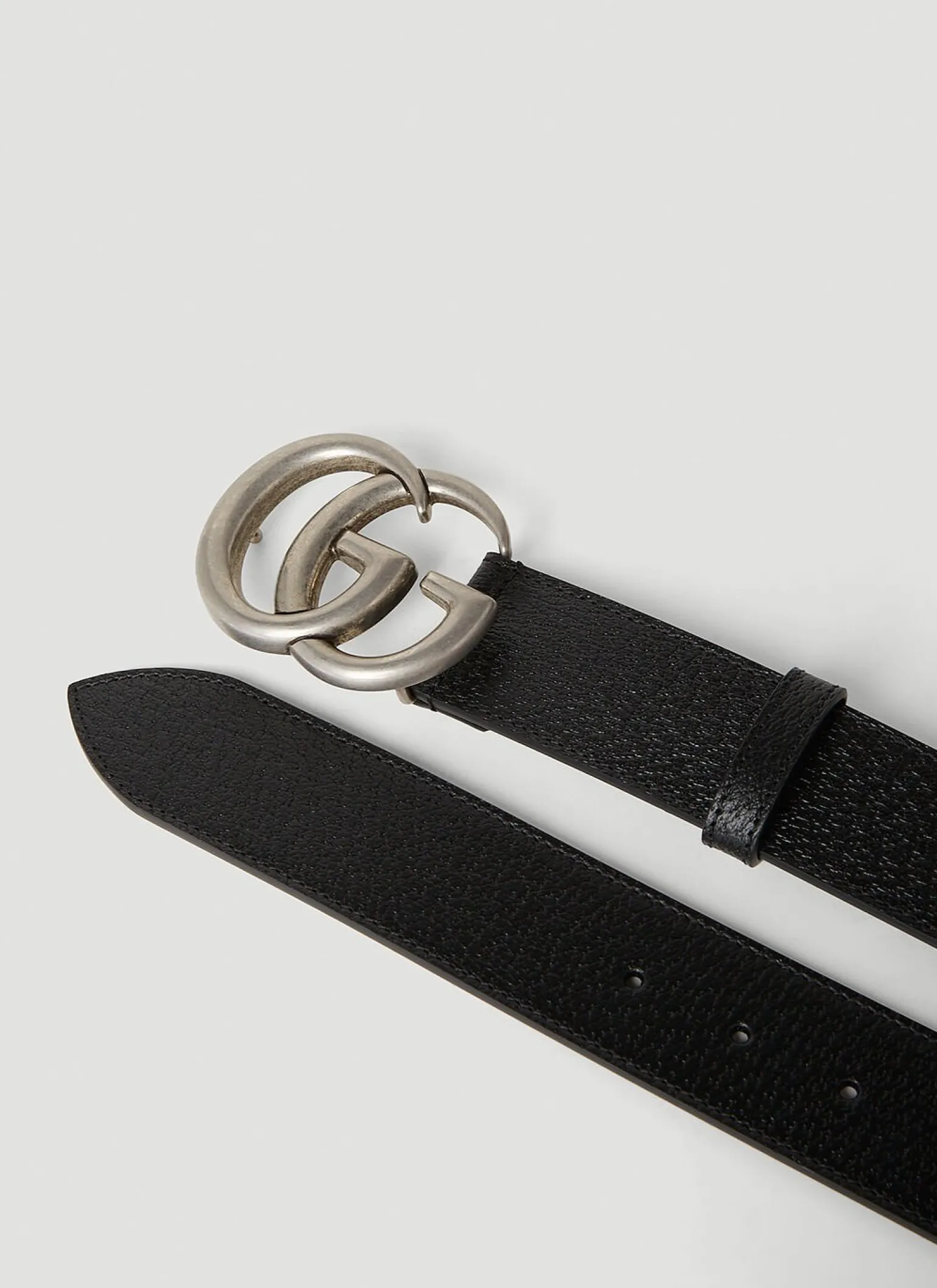 Gg Logo Plaque Belt
