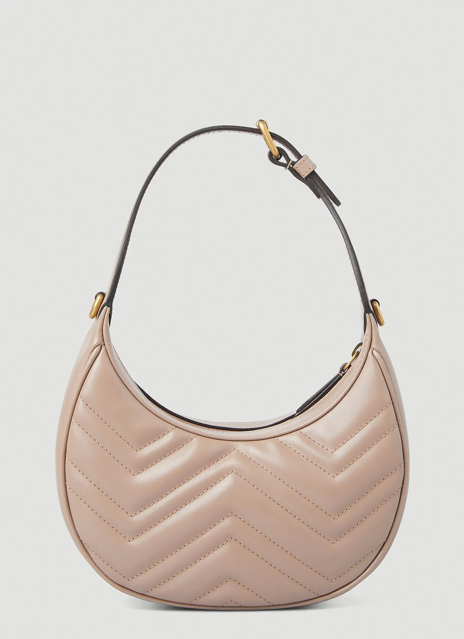 Gg Marmont Half-Moon Mini Shoulder Bag