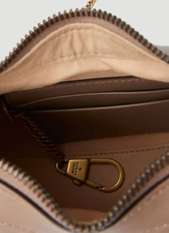 Gg Marmont Half-Moon Mini Shoulder Bag