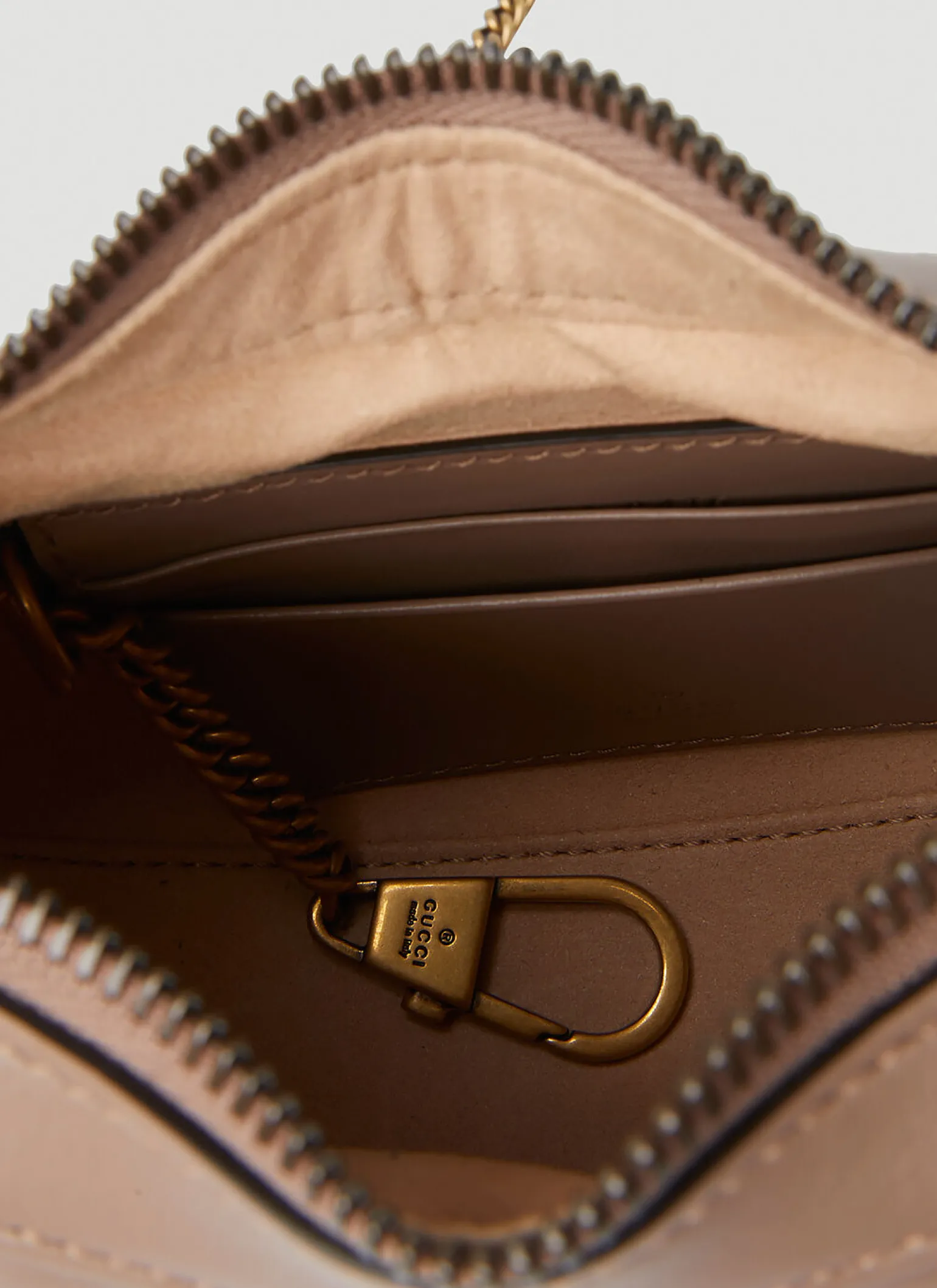Gg Marmont Half-Moon Mini Shoulder Bag