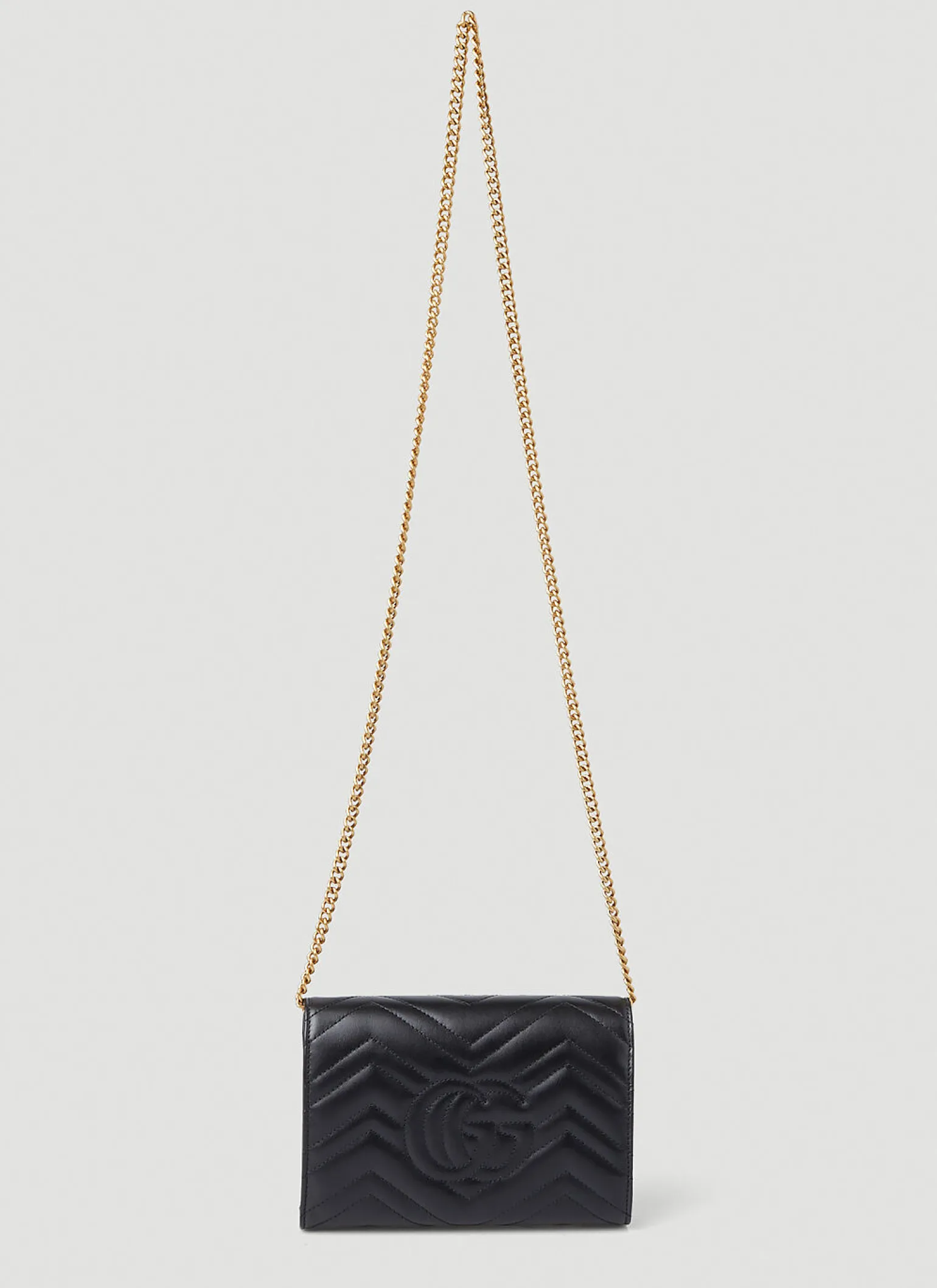 Gg Marmont Quilted Mini Chain Shoulder Bag