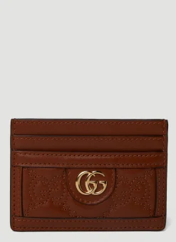 Gg Matelasse Cardholder