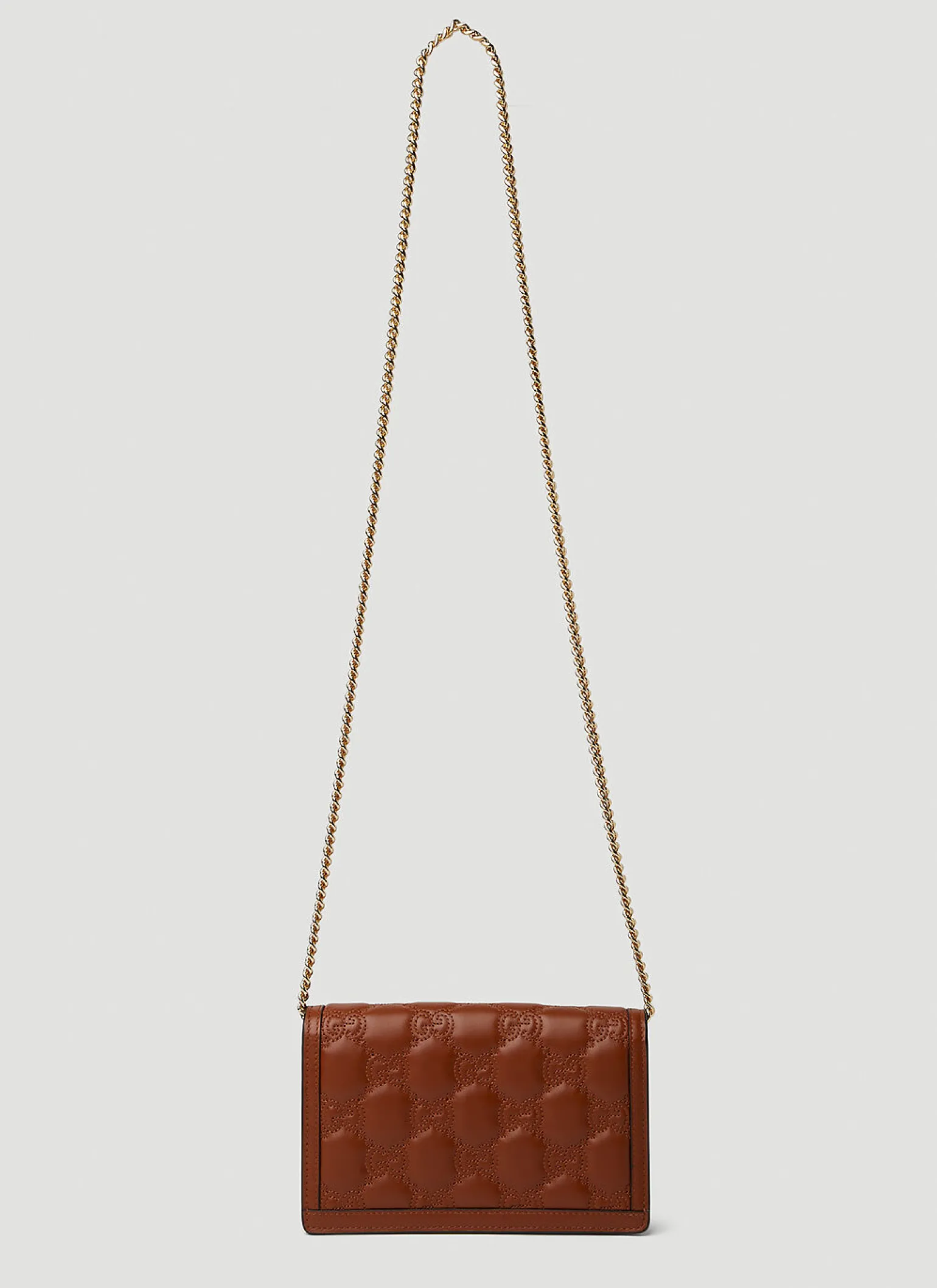 Gg Matelasse Chain Wallet