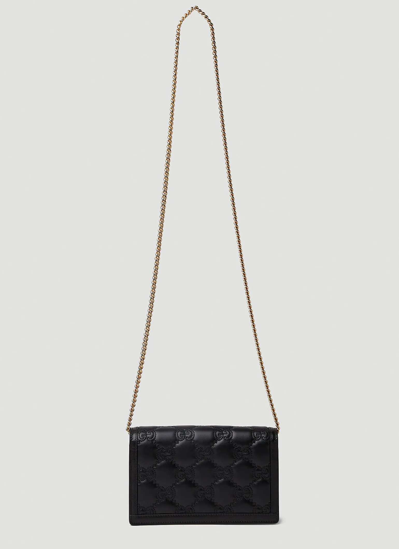 Gg Matelasse Chain Wallet