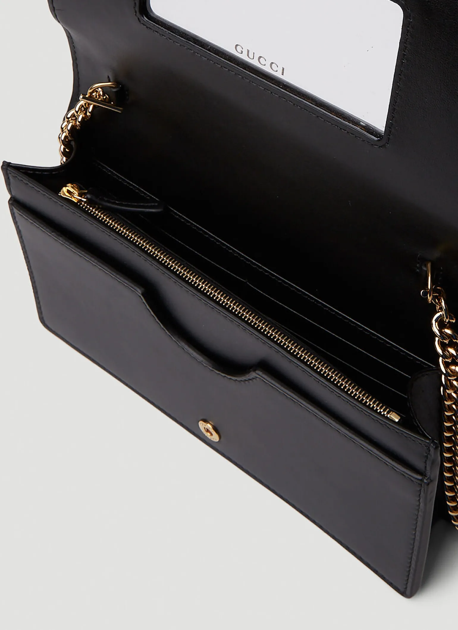 Gg Matelasse Chain Wallet