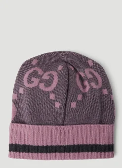 Gg Motif Beanie Hat