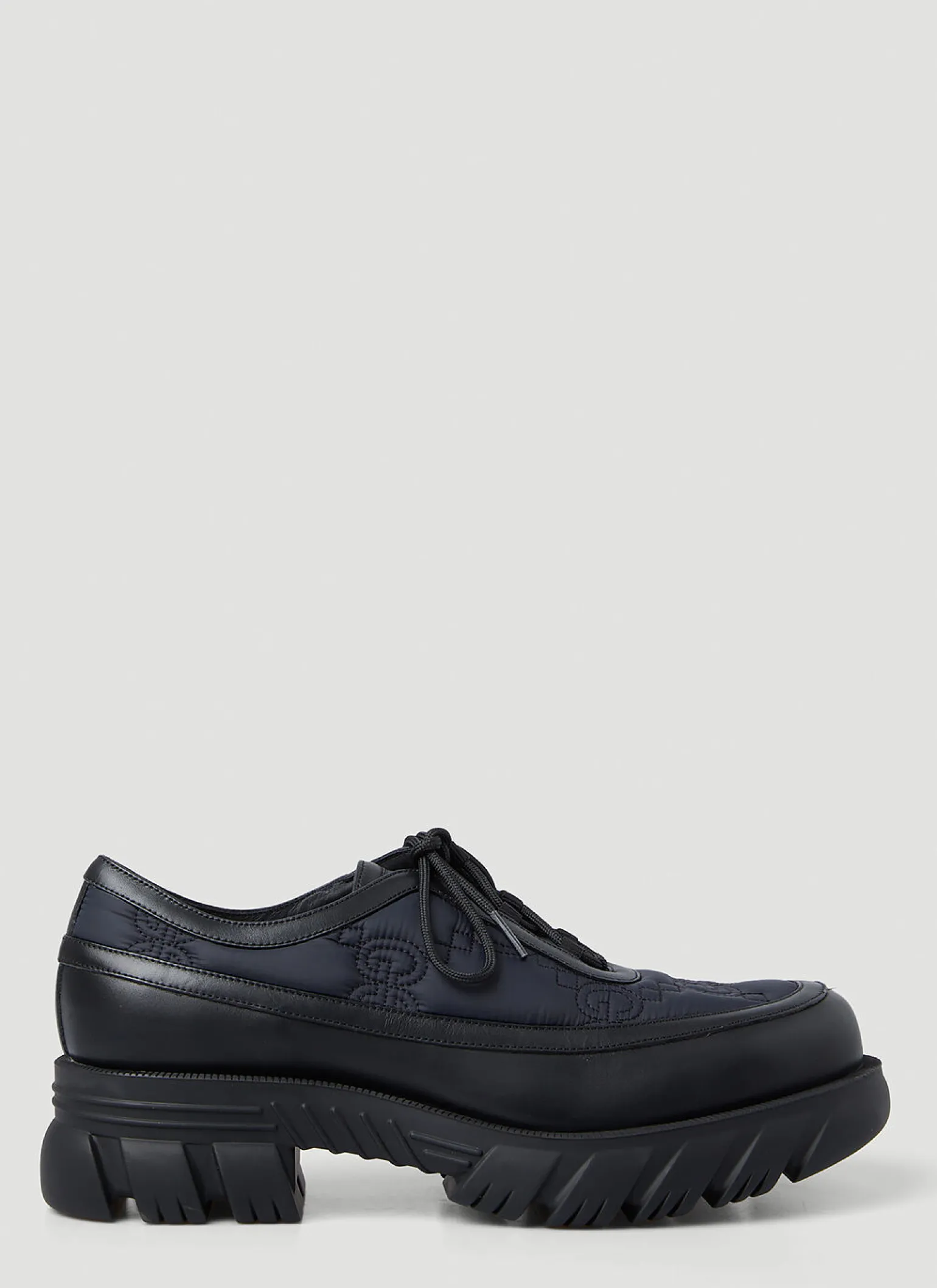 Gg Padded Lace Up Shoes