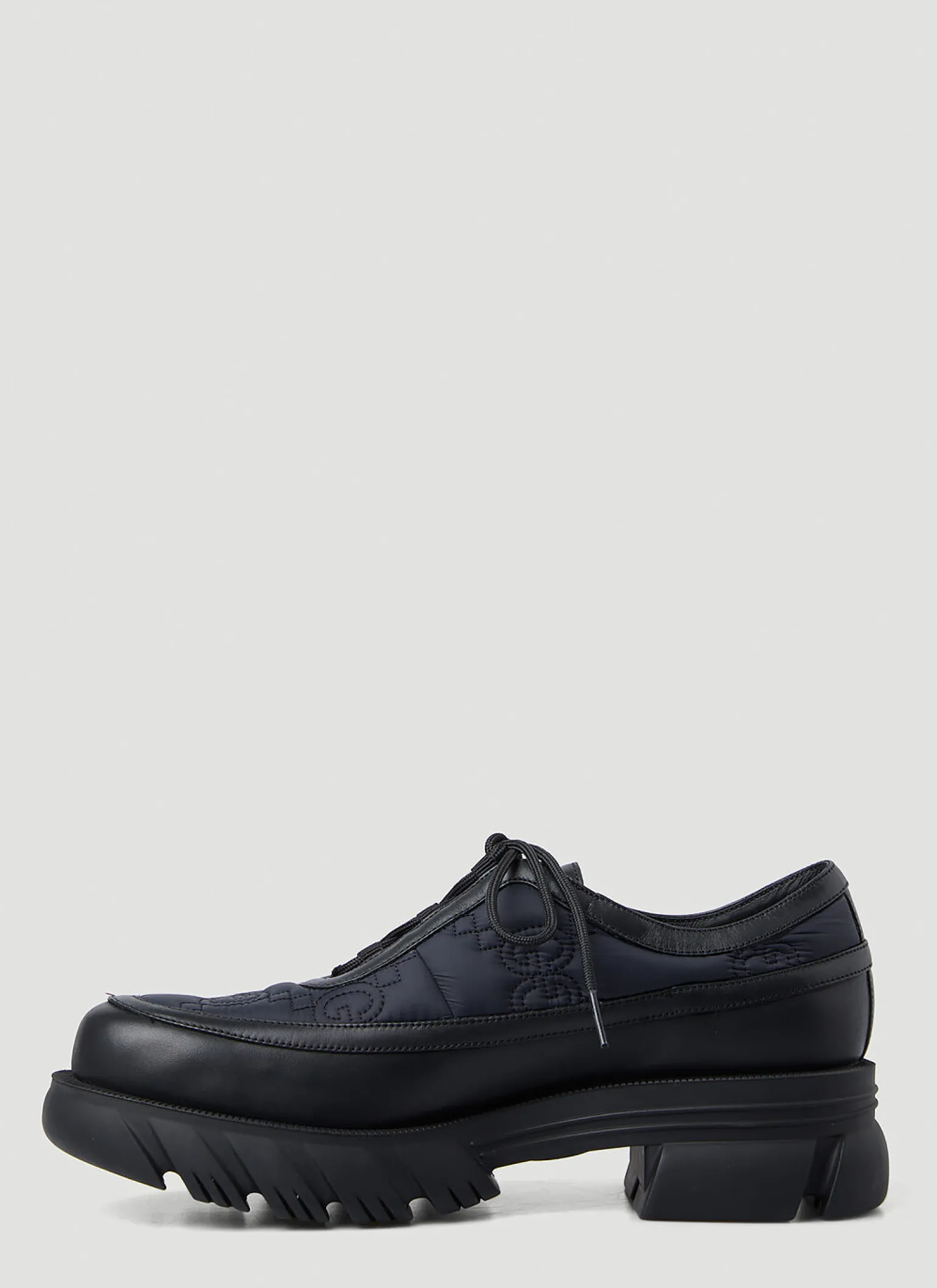 Gg Padded Lace Up Shoes