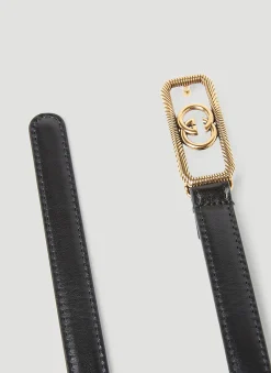 Gg Plaque Belt