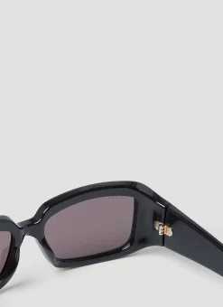 Gg Rectangular Sunglasses