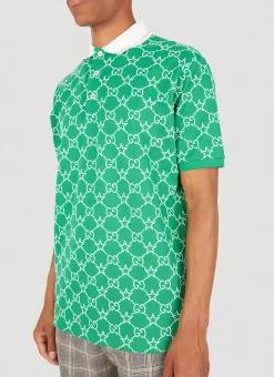 Gg Star Motif Polo Shirt