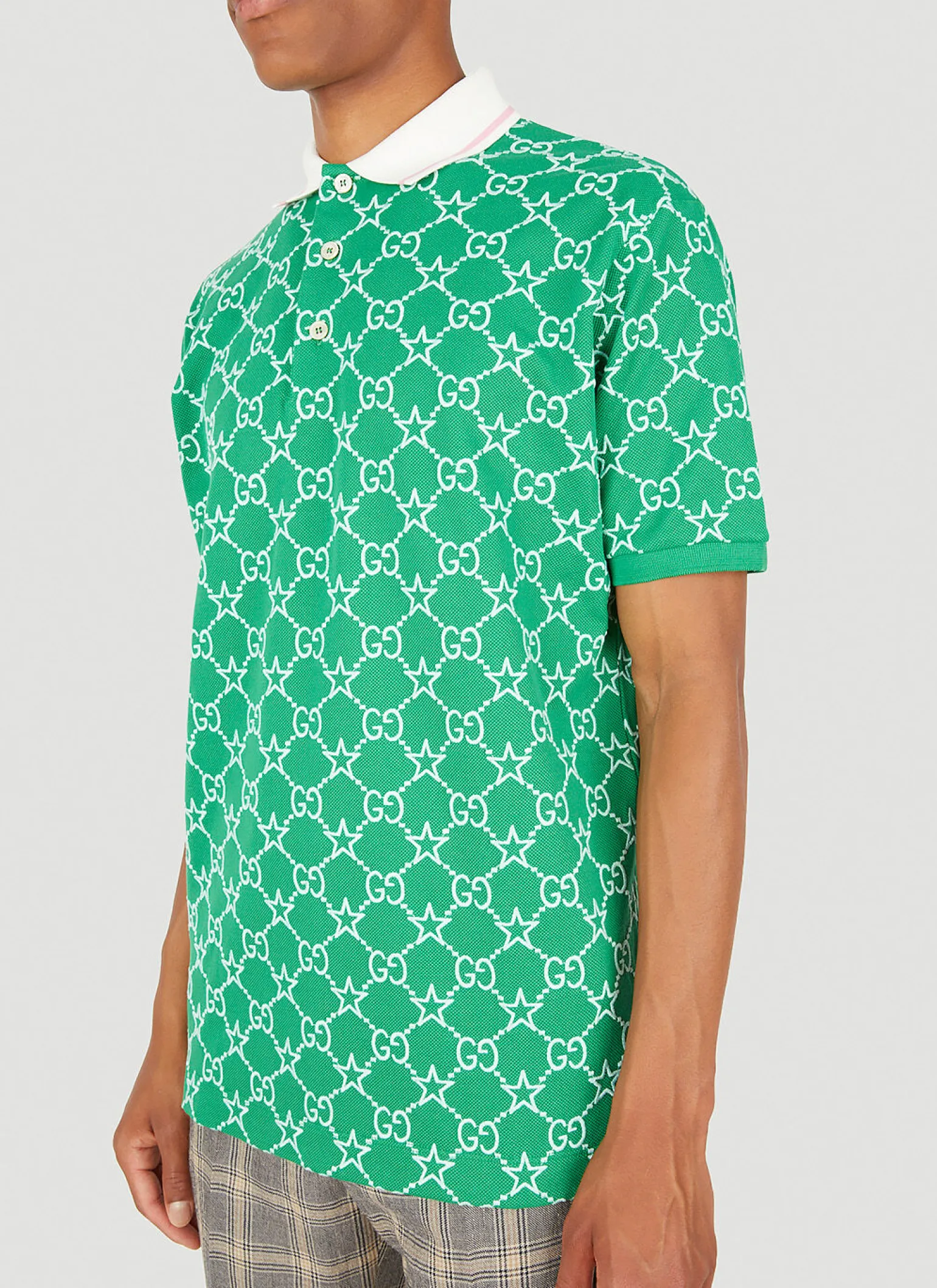 Gg Star Motif Polo Shirt