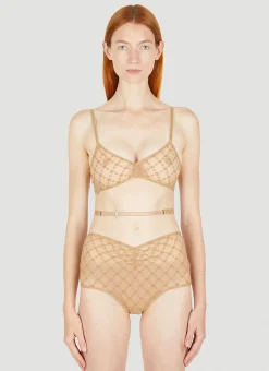 Gg Star Tulle Lingerie Set