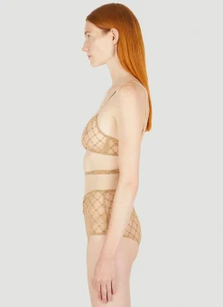 Gg Star Tulle Lingerie Set