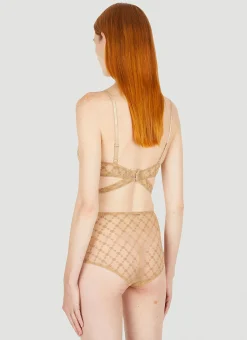 Gg Star Tulle Lingerie Set