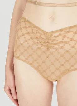 Gg Star Tulle Lingerie Set