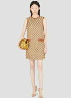 Gg Supreme Canvas Dress