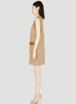 Gg Supreme Canvas Dress