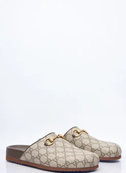 Gg Supreme Horsebit Slipper Shoes