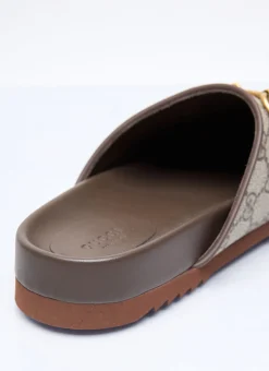 Gg Supreme Horsebit Slipper Shoes