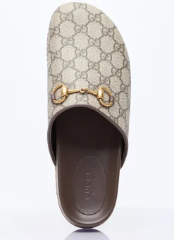 Gg Supreme Horsebit Slipper Shoes