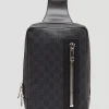 Gg Supreme Web Belt Cross Body Bag