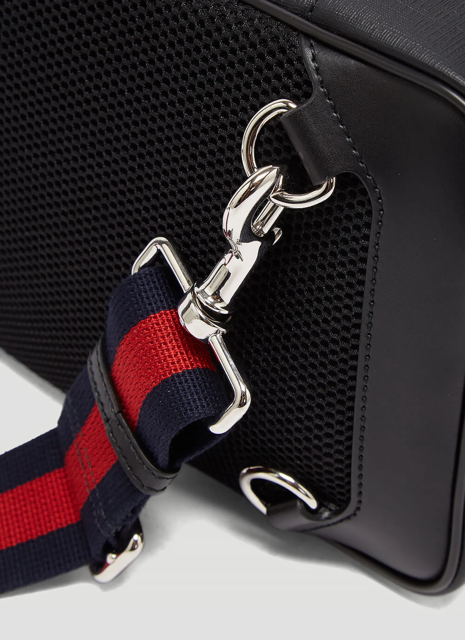Gg Supreme Web Belt Cross Body Bag