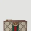Gg Supreme Web Card Holder
