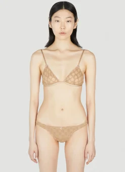Gg Tulle Lingerie Set