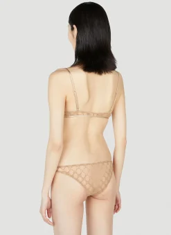 Gg Tulle Lingerie Set