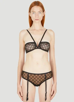 Gg Tulle Lingerie Set