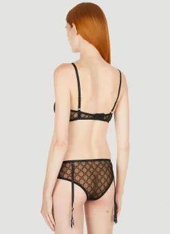 Gg Tulle Lingerie Set