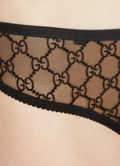 Gg Tulle Lingerie Set