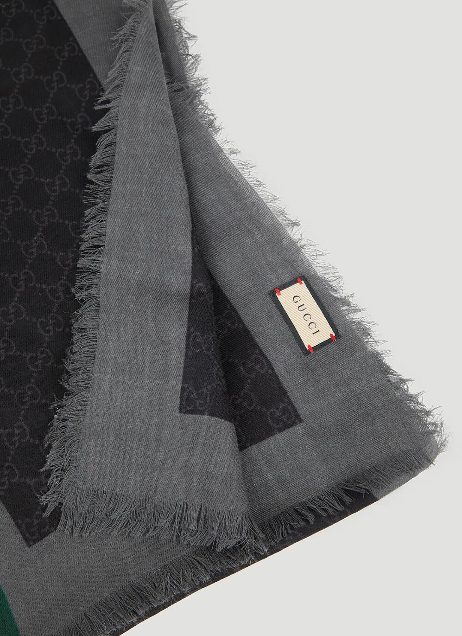 Gg Web Stripe Scarf