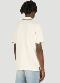 Gg-Embroidered Polo Shirt