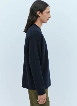 Ghost Compass Patch Wool Sweater