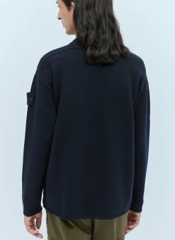 Ghost Compass Patch Wool Sweater