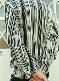 Glitched Knitted Sweater