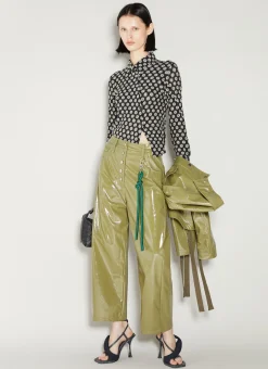 Glossy Vinyl Pants