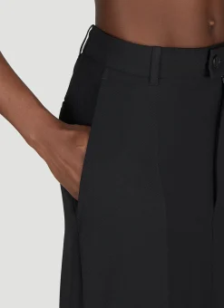 Godet Draped Skirt