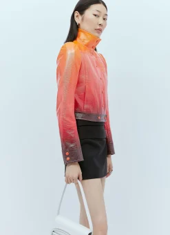 Gradient Sunset Vinyl Jacket