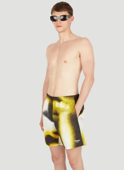 Graffiti Spray Swim Shorts