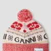 Graphic Motif Beanie Hat