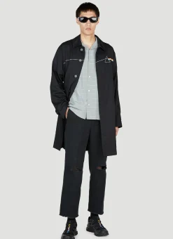 Graphic Print Coat
