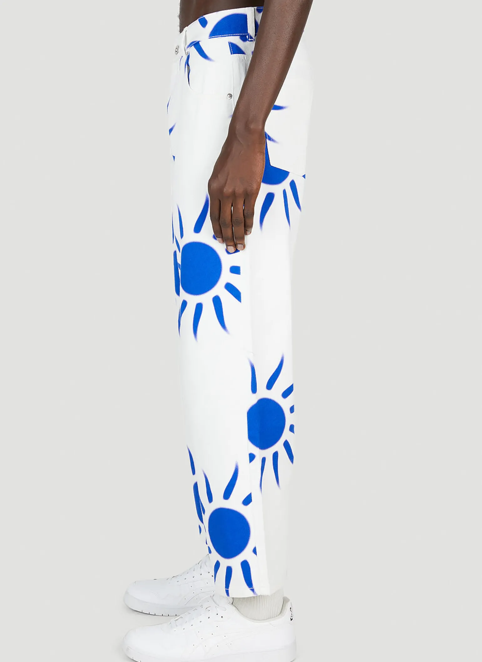 Graphic Print Jeans