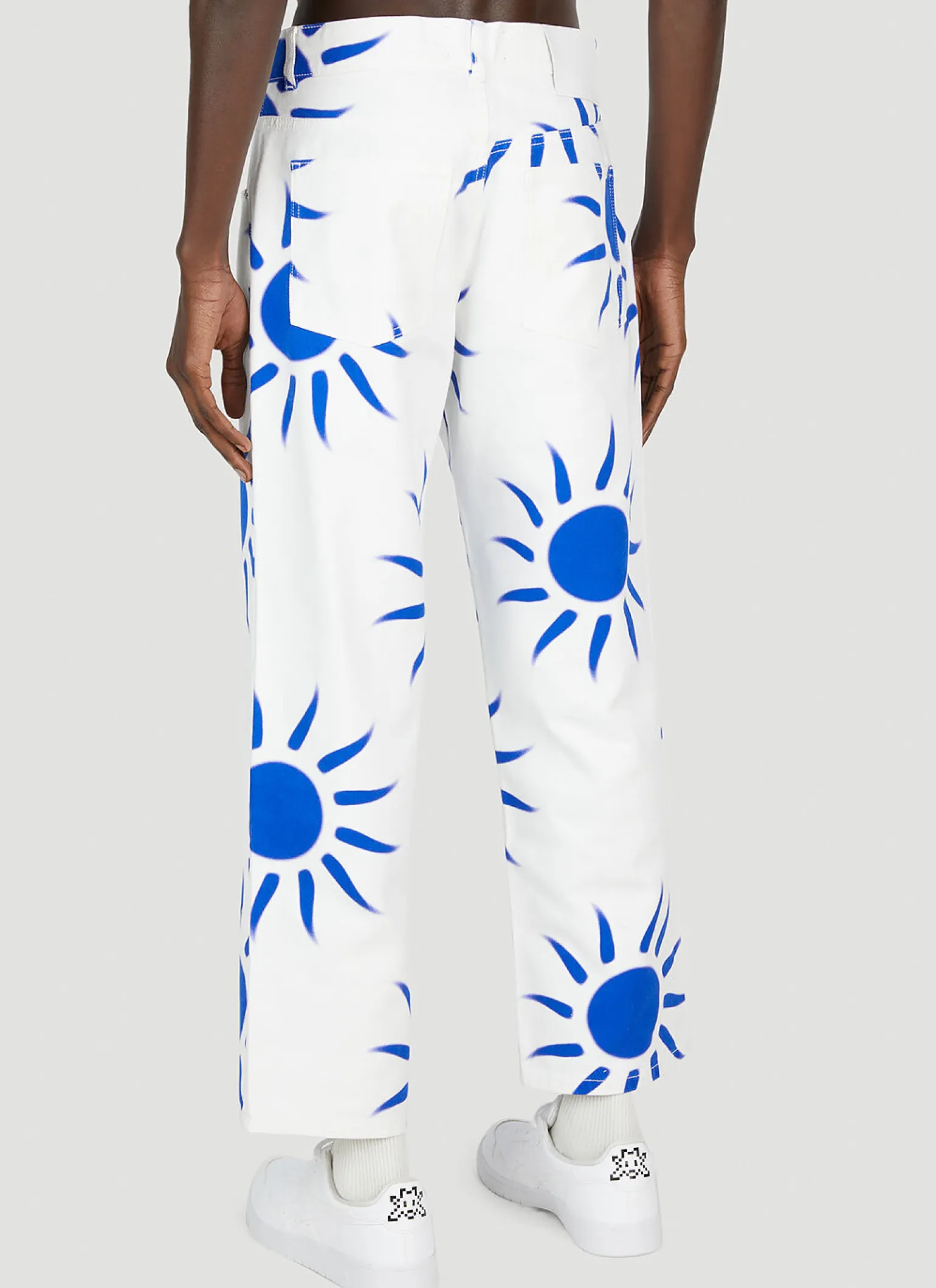 Graphic Print Jeans
