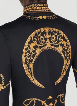 Graphic Print Second Skin Top